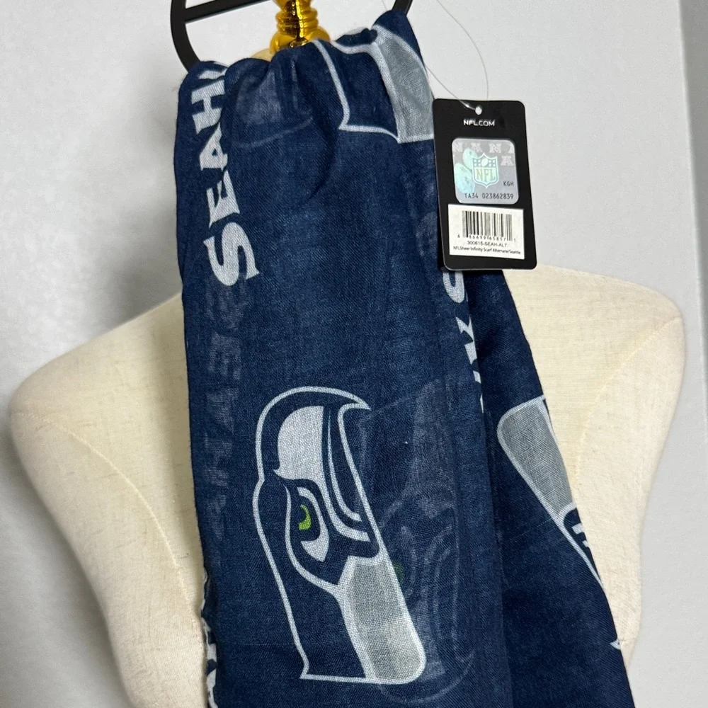 Seattle Seahawks Navy Blue Scarf Super Bowl champions